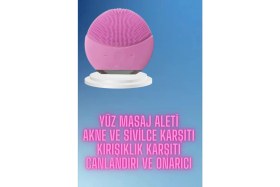 Resim Zero Land Zeroshop Crystal Eraser Epilasyon Aleti ve Titreşimli Yüz Temizleme Masaj Aleti 