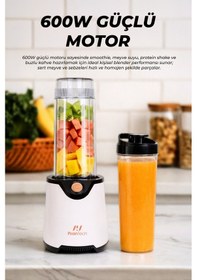 Resim Pirantech YH-1200 600 W Güçlü & Taşınabilir Kişisel Blender 