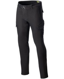 Resim Alpinestars Caliber Slim Fit Denim Korumalı Motosiklet Pantolonu Antrasit 