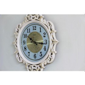 Resim Kenpazar Sarkaçlı Duvar Saati Ferforje Desenli Hediyelik Duvar Saati çok Renkli 