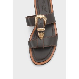 Resim Capone Outfitters Lanni Tokalı Düz Topuklu Kadın Terlik 