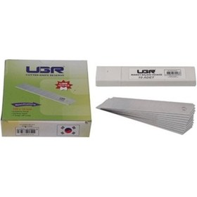 Resim 100 ADET UGER 18 MM MAKET BIÇAĞI AĞZI MADE IN KOREA 
