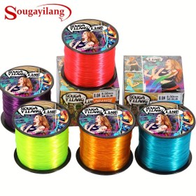 Resim Sougayilang Aşınmaya Karşı Dayanıklı Güçlü Balıkçı İpi, 100m/109yds Naylon İp ile 3.18-16.33KG Çekme Kuvveti, Tatlı ve Tuzlu Suya Uygun, Noel için En İyi 