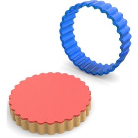 Resim Tırtıklı Yuvarlak Polikarbon Kurabiye Kalıbı (553161071) 