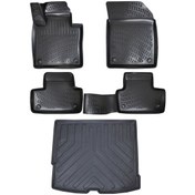 Resim Rizline Volvo Xc60 2017-2020 3D Paspas+Bagaj Havuzu Seti 