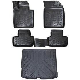Resim Rizline Volvo Xc60 2017-2020 3D Paspas+Bagaj Havuzu Seti 
