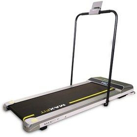 Resim Maxfit X7 Uzaktan Kumandalı Bluetoothlu Brushless Motorlu Koşu Bandı 110kg Gri 
