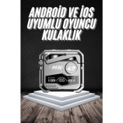 Resim Techno Stock Bluetooth Kulaklık Dokunmatik Kontrol Tws Kablosuz Kulaklık Hi-Fi Stereo 