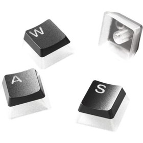 Resim SteelSeries PrismCaps UK Siyah Tuş Takımı Outlet 