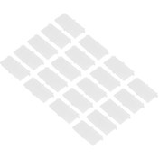 Resim Hangfox Arı Kraliçe Taşıma Kafesi 20 Adet - Transparan Plastik - Havalandırma Delikleri - Sponge İçe Alma Özelliği - Arıcılık Aracı 