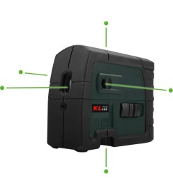 Resim KL Pro KLLZR233GL Profesyonel Yeşil Nokta Lazer Distomat 