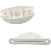 Resim 2'li RV Modifikasyon Seti: Treylerler İçin Yarım Daire Kapı Durdurucu, Takılma ve Çarpışma Önleyici Kapı Limit Aleti ve Tampon. Yolcu ve İş Araçlarında Modifikasyonlar İçin Uygundur. 