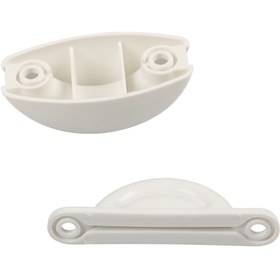 Resim 2'li RV Modifikasyon Seti: Treylerler İçin Yarım Daire Kapı Durdurucu, Takılma ve Çarpışma Önleyici Kapı Limit Aleti ve Tampon. Yolcu ve İş Araçlarında Modifikasyonlar İçin Uygundur. 