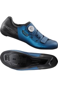 Resim shimano Sh-rc502 Spd/sl Yol Bisileti Ayakkabısı 46 Numara Mavi Siyah 