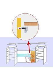 Resim Ayder Kristal Raf Pimi Şeffaf Cam Ahşap Metal Raf Tutucu Çivisi Mobilya Dolap Pimi (100 Adet) 