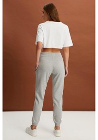 Resim Alexandergardı Beli Lastikli Eşofman Altı Un-370062-tekaltpntpnt 001 