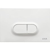 Resim VitrA Loop O 740-0500 Kumanda Paneli, Parlak Beyaz 