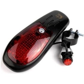 Resim Bisiklet 8 Sesli Korna Işıklı + İki Adet Pil Açık Kahverengi 