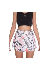 Resim Courtmax Graffiti Desen Tenis Eteği 