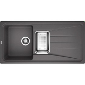 Resim Blanco Sona 6S Granit Eviye. 1.5 Hazneli. Kaya Gri 