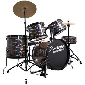 Resim Extreme Xds665 Ds - Füme Akustik Davul Seti 