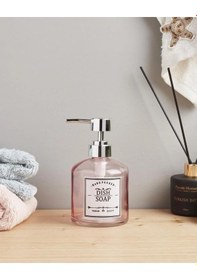 Resim Cam Sıvı Sabunluk - Banyo Mutfak Sabunluğu - Retro Series - 400 Ml 001 