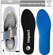 Resim ACTIVE TEAM Spor Ayakkabı Tabanlığı, Günlük Hafızalı Sneaker Tabanlık, Yumuşak Memory Foam Ayakkabı iç tabanlığı 