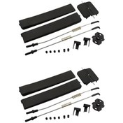 Resim Volkswagen Vw T5 Multivan İçin Yan Sürgülü Cam Tamir Seti 2'li 