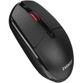 Resim ELEKTRİK DOKTORU Everest Smw-86 Usb Siyah 2.4Ghz Kablosuz Mouse 