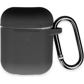Resim Apple Airpods 2 (2.nesil) Hang Kılıf - Siyah 