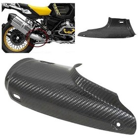 Resim R1200gs 2013-2018 R1250gs 2019-2 İçin Motosiklet Egzoz Susturucu Borusu Isı Kapağı Haşlanma Önleyici Kapak 