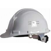 Resim Essafe Vidalı Baret Beyaz Siyah 