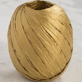 Resim Loren Natural Raffia 30 gr Altın Kağıt İp 