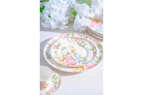 Resim Acar Freya 6 Kişilik 19 Parça Porselen Pasta-Ikram Seti NCY-07078 