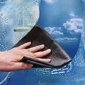 Resim 10/5/2 adet Sihirli Cam Temizleme Bezi, Pencere, Ayna, Araba, Mutfak ve Banyo Yüzeyleri için Lekesiz Mikrofiber Bezi, Kalınlaştırılmış Paslanmaz Çelik Temizleyici, Çok Amaçlı Silme Bezi, Pencere Temizleme Bezi | Lekesiz Mikrofiber | Dayanıklı Mikrofiber 