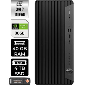 Resim Hp Pro Tower 400 G9 Intel Core I7 14700 40GB 4tb SSD RTX3050/6GB Fdos Masaüstü Bilgisayar & Per4 USB Bellek 5V5M2ESPN325 