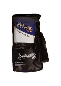 Resim Dragondo 33044-p Jr Çocuk Boks Eldiveni Seti Eldiven+bandaj+dişlik Mavi 