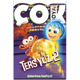 Resim Ters Yüz 2 - Çok Boya Çıkartmalı Dev Boyama Kitabı 