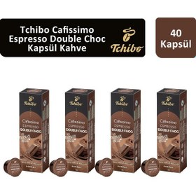 Resim Tchibo Cafissimo Espresso Double Choc Kapsül Kahve 4 x 10 Kapsül 
