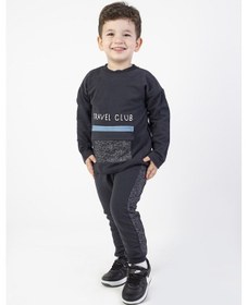 Resim Harika Kids Erkek Çocuk Travel Club Baskılı Eşofman Takımı 001 
