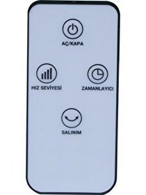 Resim Baleno SF8BAAC 3D Rumors Ember Ayaklı Vantilatör 