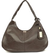 Resim GANNI Bou Koyu Kahverengi Kadın Deri Çanta 