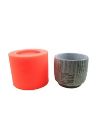 Resim Beton Saksı Silikon Kalıp - 160 