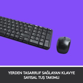 Resim logitech Mk220 Klavye&mouse Set 