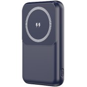 Resim Nettech NT-PW12 Magsafe 10000 mAh Wireless Powerbank 22.5W Hızlı Şarj - Kablosuz Nettech