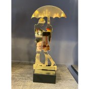 Resim Savita Home Şemsiyeli Sevgigliler Gold 