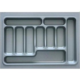 Resim 67 X 49 Cm Çekmece Içi Kaşıklık Gri 62x40 Cm'e Kadar Kesilebilir Gri 