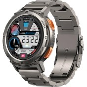 Resim Tekno Trust Gümüş Kospet Tank T2 Watch Akıllı Saat Metal Kordon (Kvk Teknik Servis Garantili) Gümüş 2 Yıl Resmi 