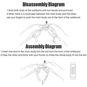 Resim Fastbuy Mı Band 7 İçin Spor Tpu Kayış - Esnek, Dayanıklı, Serin Mavi Spor Değiştirme Kordonu 