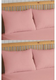 Resim 4'lü Pudra Fermuarlı Sıvı Geçirmez Yastık Alezi Yastık Koruyucu 